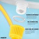 Pistol cu apa tip rucsac Macvi®, model albinuta, rezervor 1500 ml, bretele ajustabile, jucarie interactiva pentru copii 3+ ani