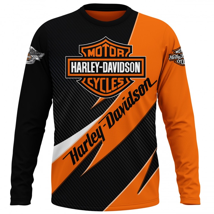 Bluza copii Harley Davidson 101.71, maneca lunga, multicolor