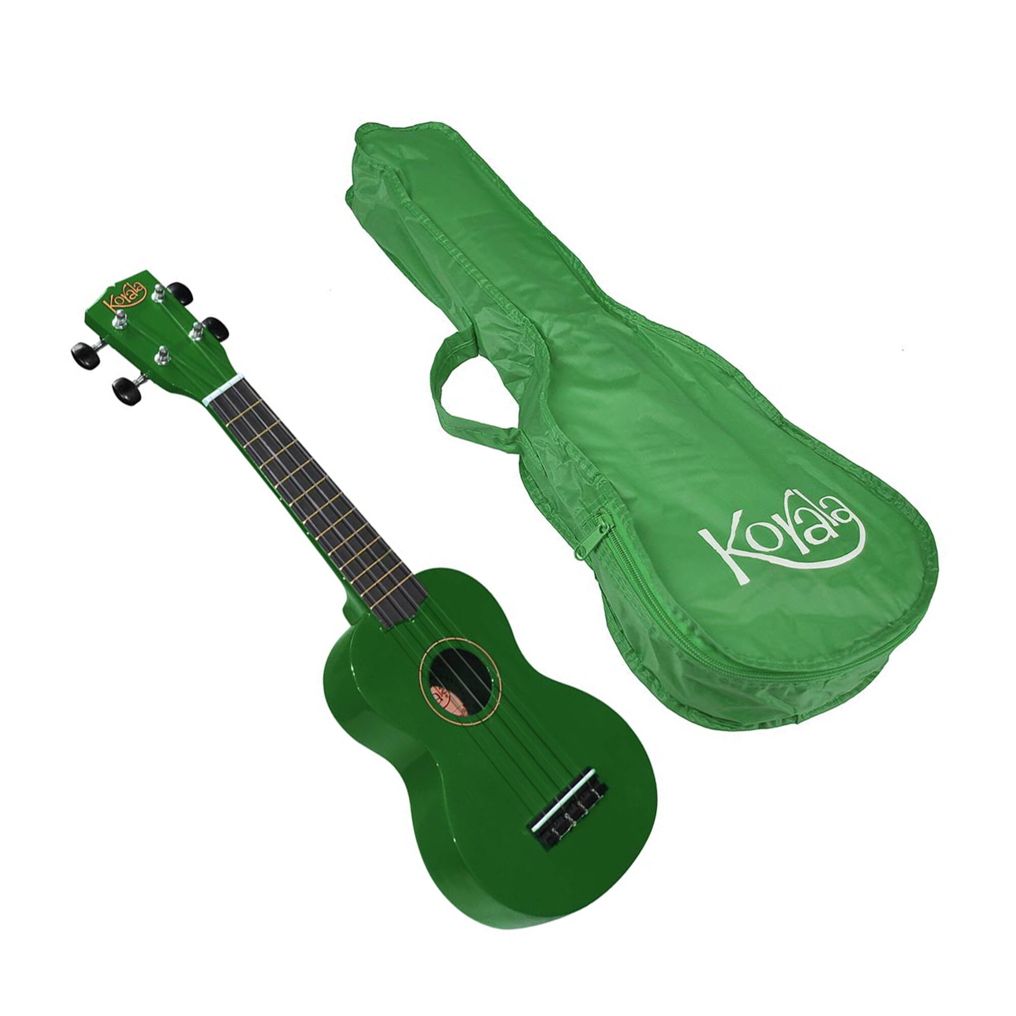 Set ukulele sopran Korala UKS30GN verde