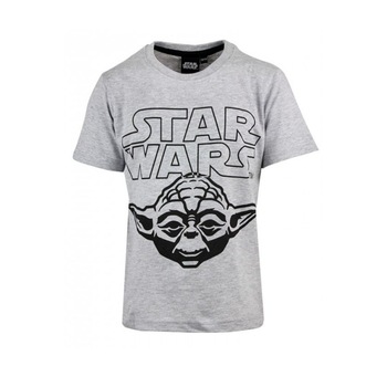 Tricou copii Star Wars Yoda, Gri Tricou copii Star Wars Yoda, Gri