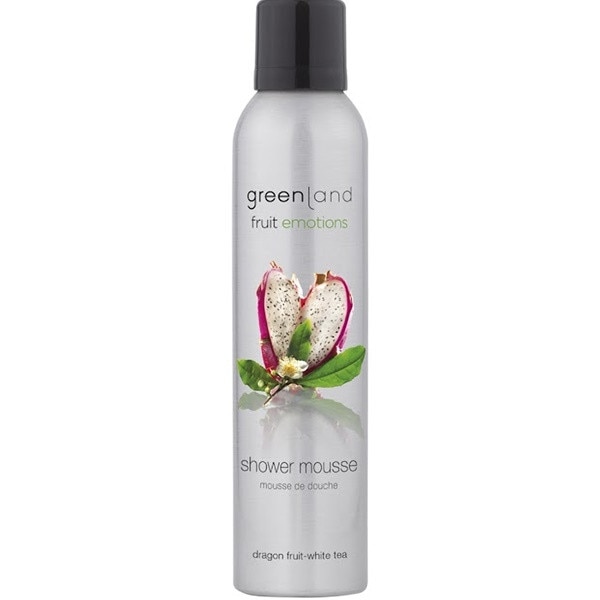 Spuma de dus, Greenland, cu fructul dragonului si ceai alb, 200 ml