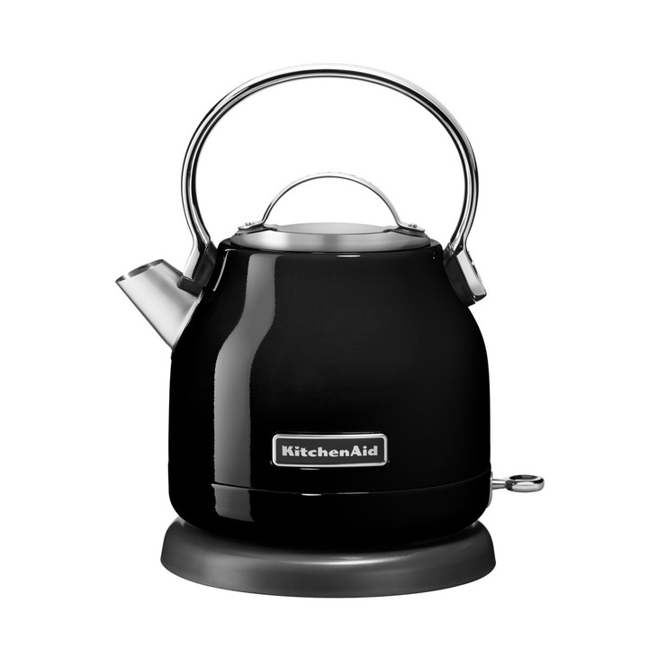 KitchenAid vízforraló, 2200W, 1,25l, Fekete