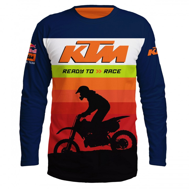Bluza copii KTM 101.93, maneca lunga, multicolor