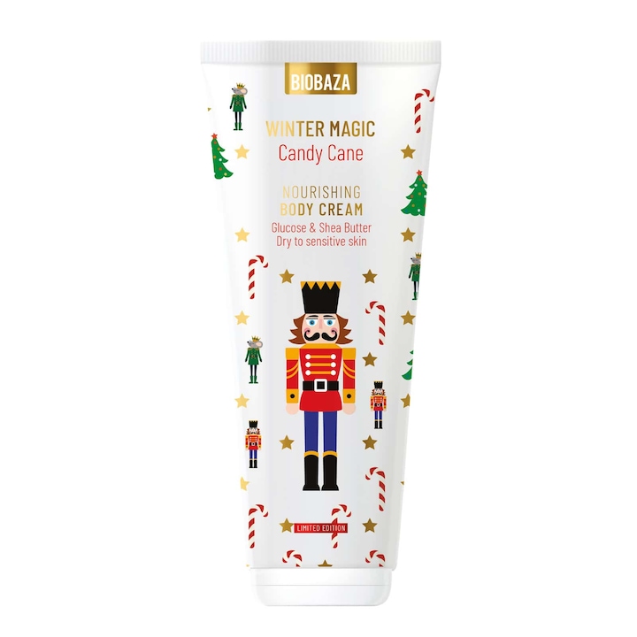 Loțiune de corp de Crăciun Candy Cane BIOBAZA