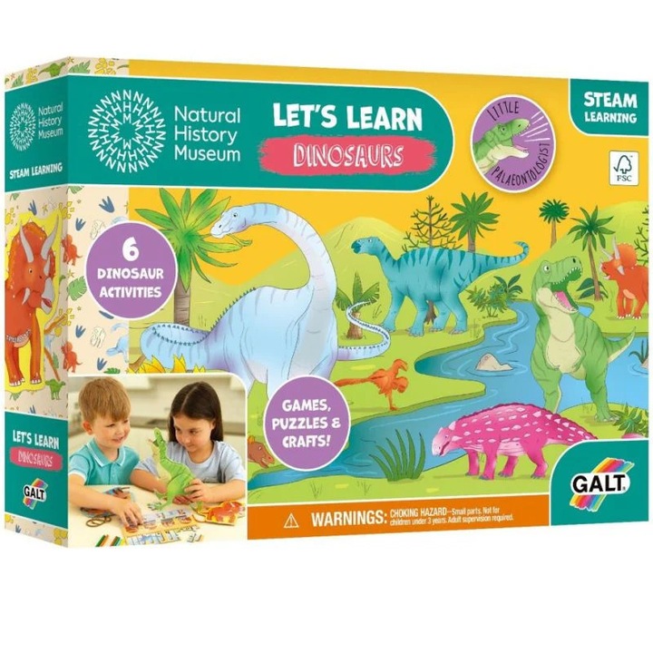 Kreatív dinoszaurusz játék szett Galt Jgc1105668