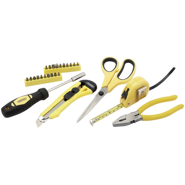 Комплект инструменти Draper DIY-09556, 25 части, стомана