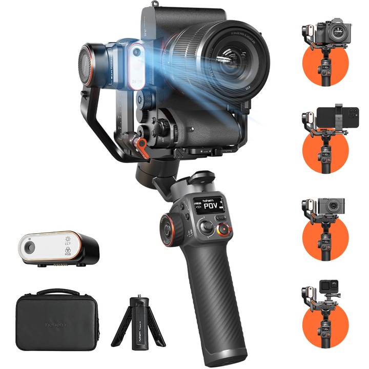 Hohem Isteady Mt2 Gimbal stabilizátor, mágneses kitöltés, 460g, univerzális