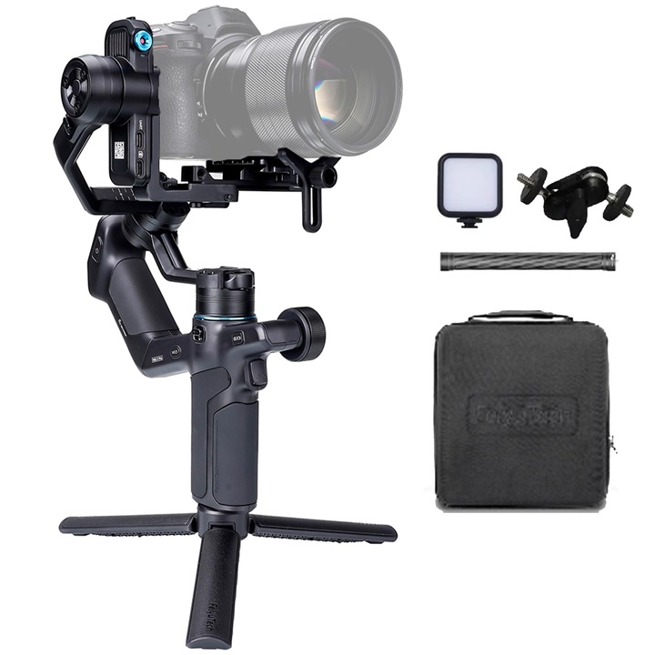 Gimbal stabilizátor FeiyuTech Scorp Mini 3 Pro, levehető markolat, hordtáska, 460g