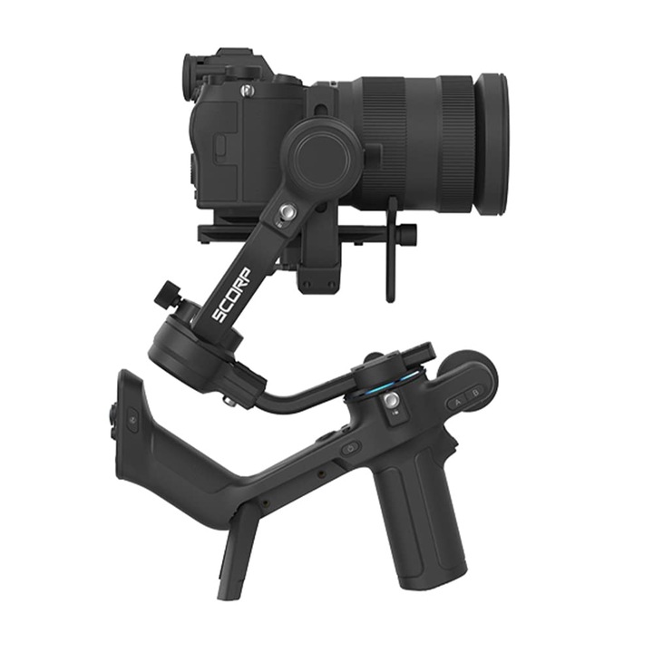 Gimbal stabilizátor FeiyuTech Scorp-C, 2, 5 kg kapacitás, 13 óra üzemidő, 460 g