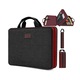 Geantă laptop ZINZ extensibilă, impermeabilă, 15-16 inch, gri
