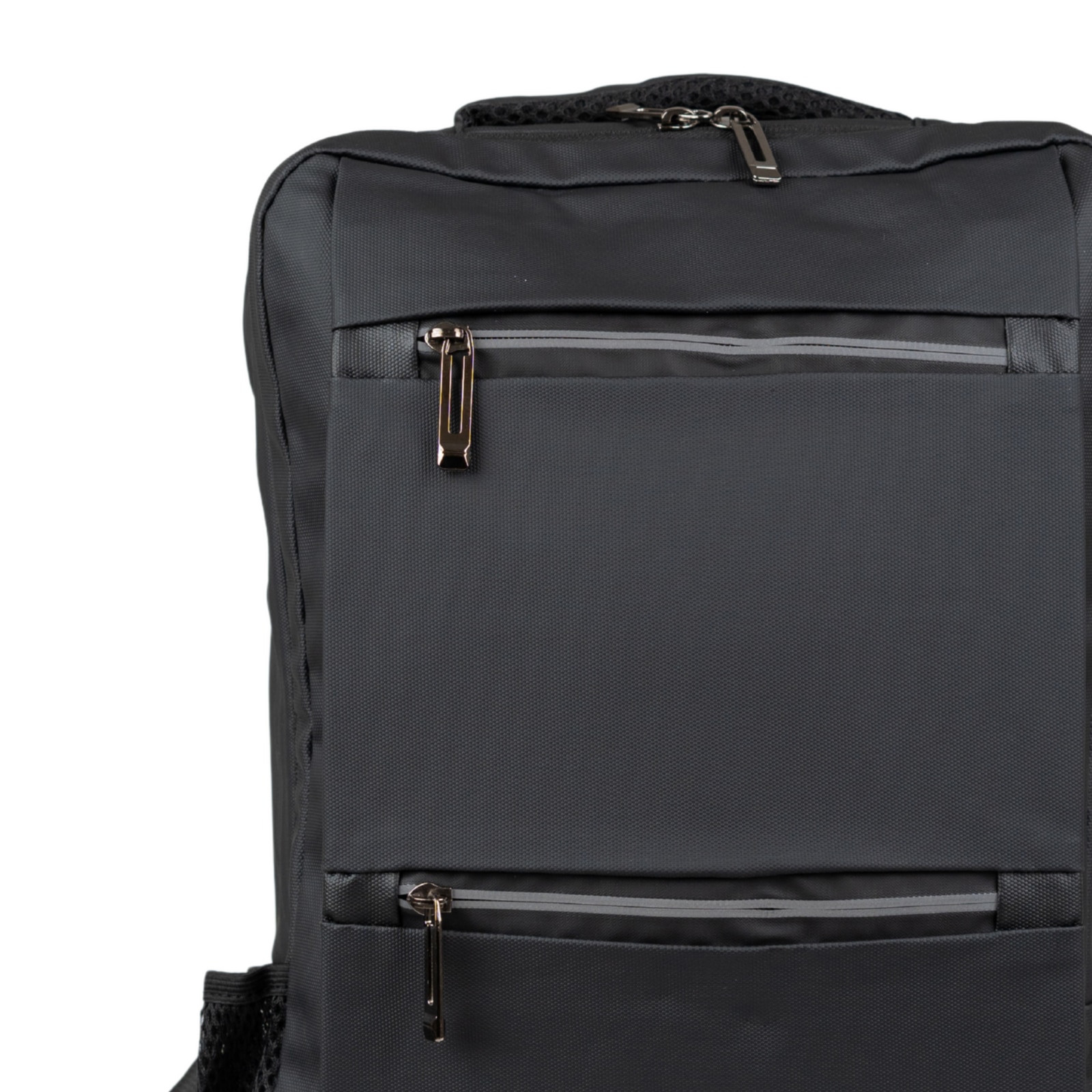 Rucsac scolar tineret Arctic Hunter poliester negru, 43x30x11 cm, 14,2L, pentru laptop 15,6”, telefon si documente, femei, barbati, BK91105black