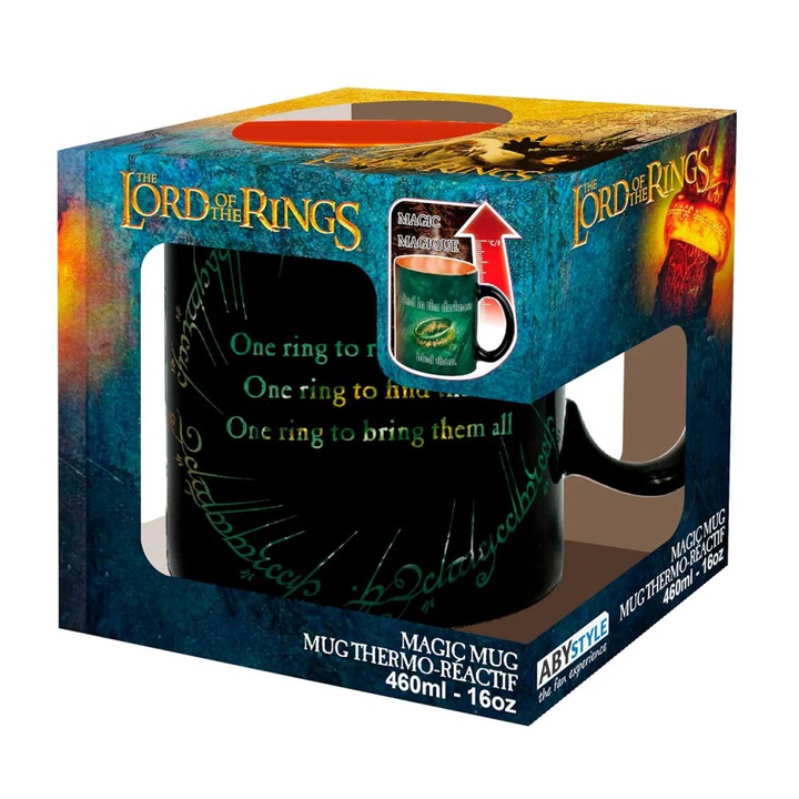 Чаша ABYstyle, Lord of The Rings, Sauron, 460 ml, Многоцветен