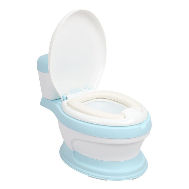 Olita educationala tip WC, muzicala, bleu - JRH