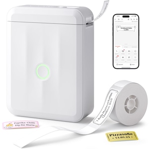 Imprimantă de etichete Niimbot D110, portabilă, Bluetooth, alb