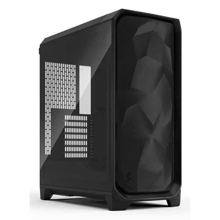 Carcasă de gaming Fractal Design Meshify 3, suport E-ATX/ATX/MATX, 3 ventilatoare, neagră