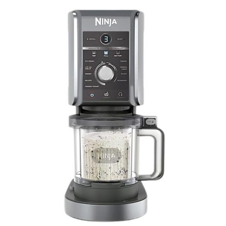 Aparat de inghetata CREAMi Deluxe NC502, 800W, 10 programe, Negru