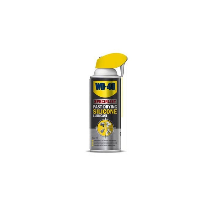 Spray WD-40 Specialist Silicon, 400ml, multicolor, lubrifiere excelentă, impermeabilizare