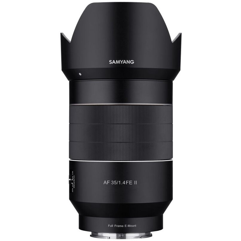 Obiectiv Samyang 35mm F1.4 AF II FE Sony, Negru - eMAG.ro