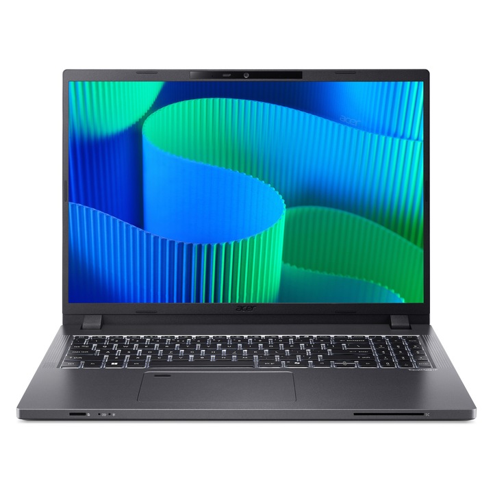 Laptop Acer TravelMate P2 TMP216-51-G2-TCO-55AL, Intel Core 5 120U, 16GB DDR5, 512GB SSD, szürke, 40,6cm (16")