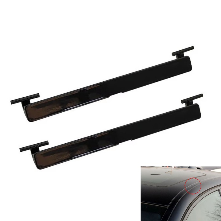 Capace pentru șinele de plafon PBauto, pentru BMW Seria 5 F10 F11 2010-2016, 133mm x 12mm, 2 bucăți