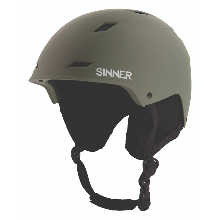 Casca de schi/snowboard SINNER Mount, Verde, Unisex, L (59-61)