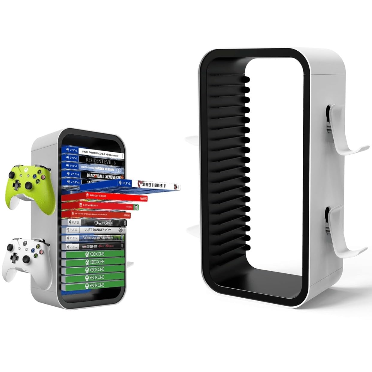 家具 ps4 Suport Pentru Jocuri Zjyufy Ps5, Suport Pentru Discuri De Jocuri