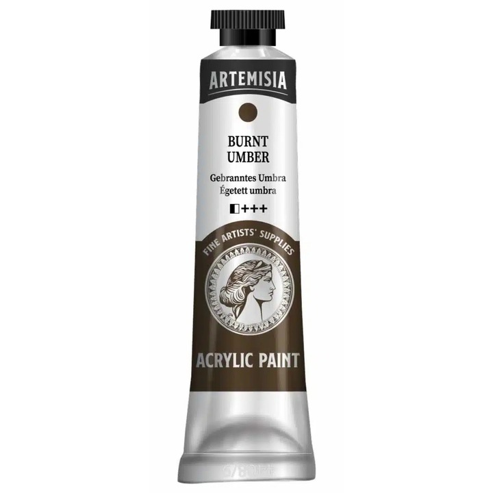 Vopsea acrilică, Pentacolor Kft, Artemisia 20 ml umbră arsă