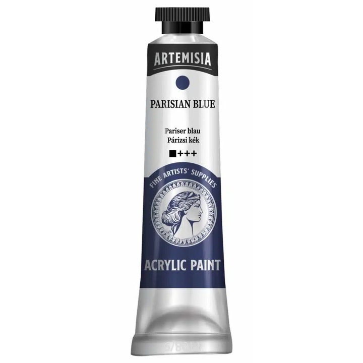 Vopsea acrilică Artemisia 20 ml albastru Paris