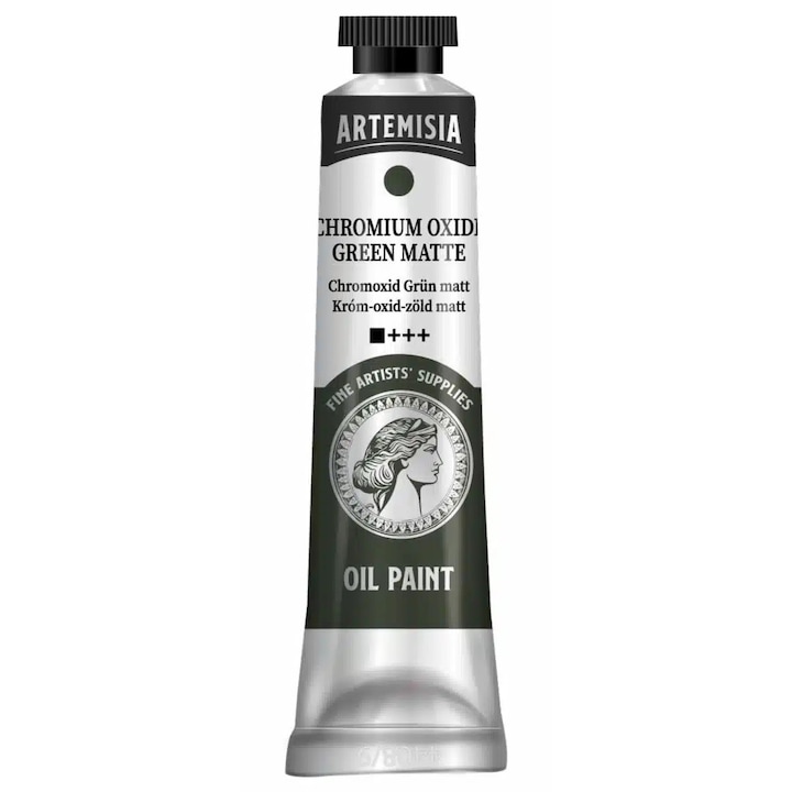 Artemisia vopsea în ulei 20 ml verde crom-oxid mat