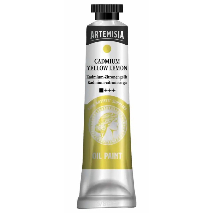 Vopsea în ulei Artemisia 20 ml cadmiu-galben-lămâie