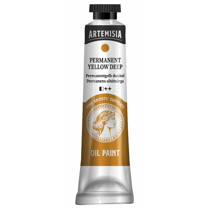 Artemisia vopsea în ulei 20 ml permanent galben închis