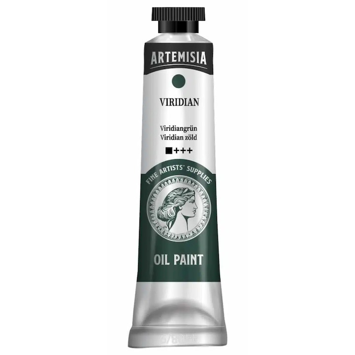 Artemisia vopsea în ulei 20 ml verde viridian