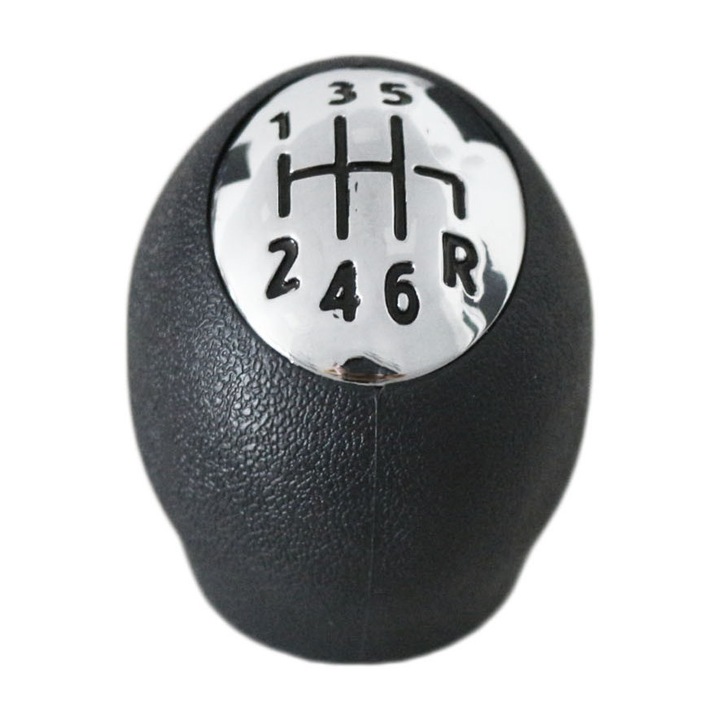 Nuca schimbător de viteze Emzone pentru Renault Master Megane II III Scenic Master, Opel Movano, Nissan Interstar, R, 6 viteze, Negru