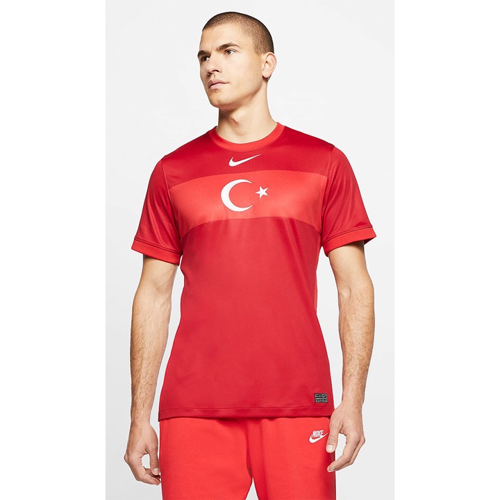 Футболна фланелка Nike, червена, Турция, сезон 2020/21, размер, Червен