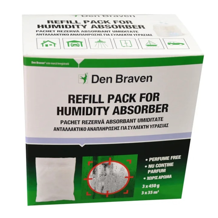 Rezerva anti umiditate si anti miros, Flori salbatice, 2X250 gr, Ceresit aero