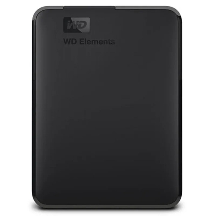 Външен твърд диск 4TB WD Elements, преносим, USB 3.0, малки размери