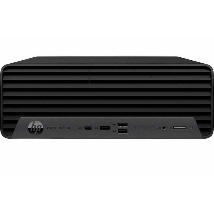 Desktop PC HP Pro SFF 400, procesor Intel i5-12500, 512GB, 16GB, Windows 11 Pro, suport pentru 3 monitoare