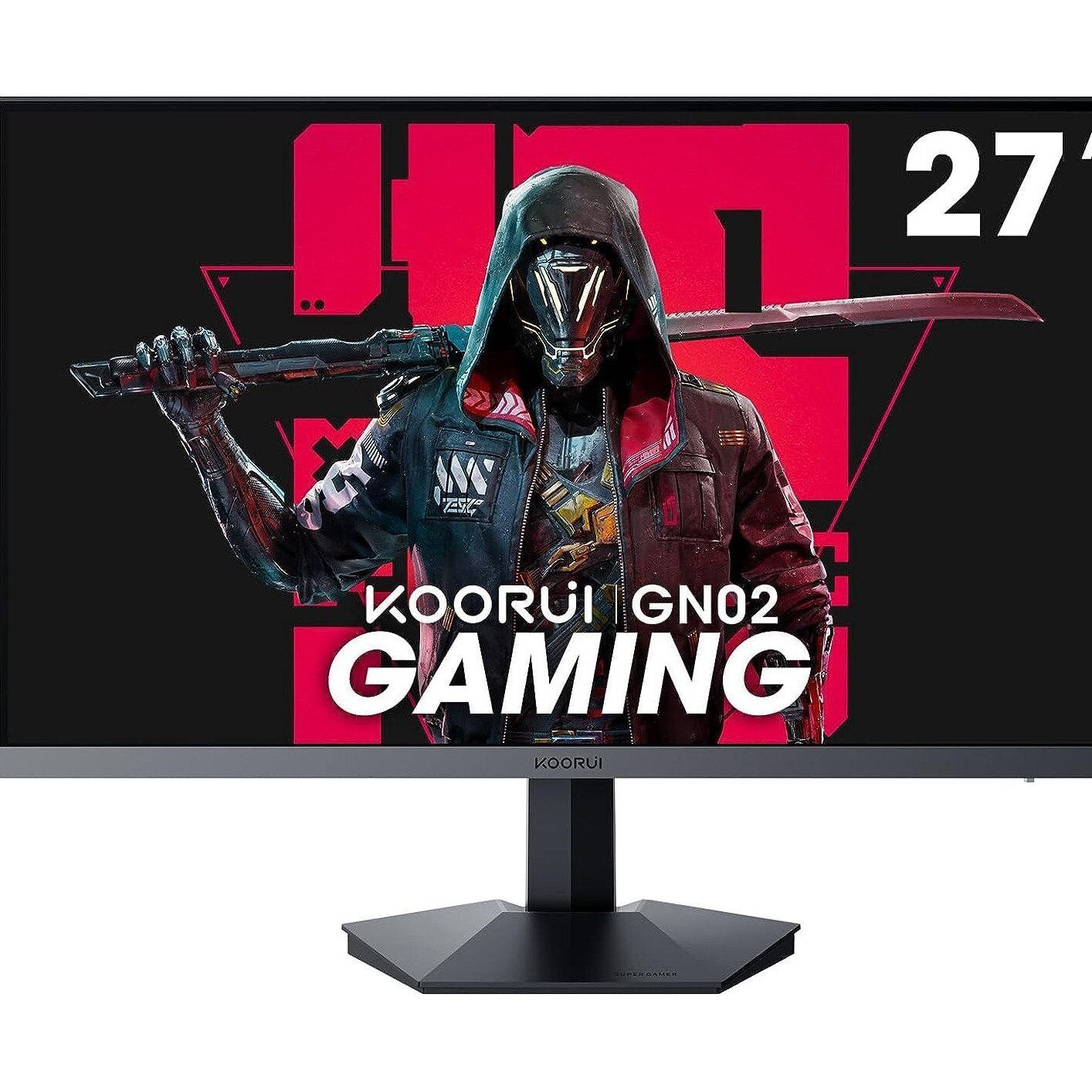 Monitor de gaming Koorui 27 inch, FHD, 240Hz, 1ms, 1920 X 1080P