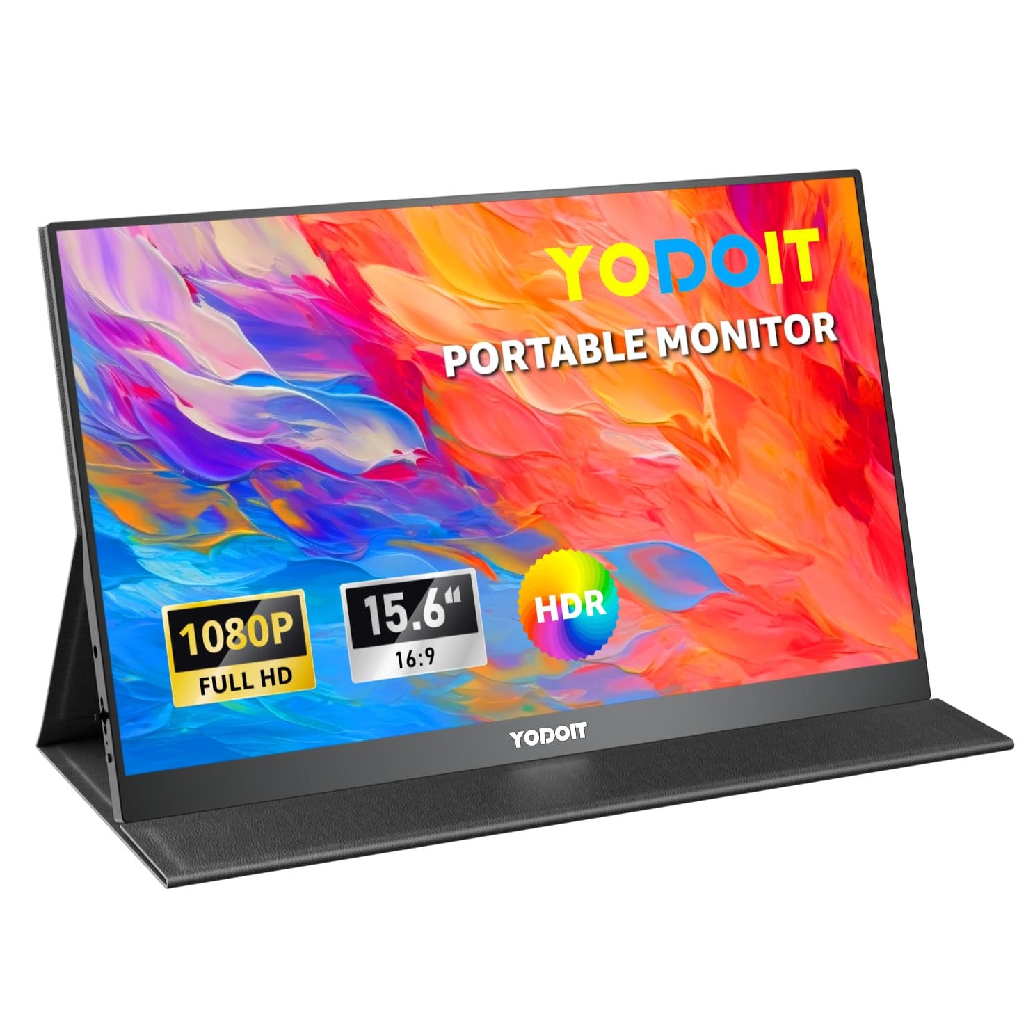 Monitor Portabil Yodoit, 15.6 inch, 1920x1080, HDMI, USB Type-C - eMAG.ro