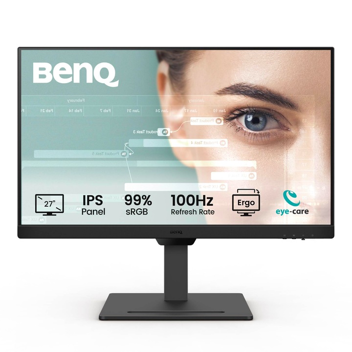 Monitor LED MSI Pro MP2412W 23.8", 1920x1080px, 100Hz, 1ms, alb