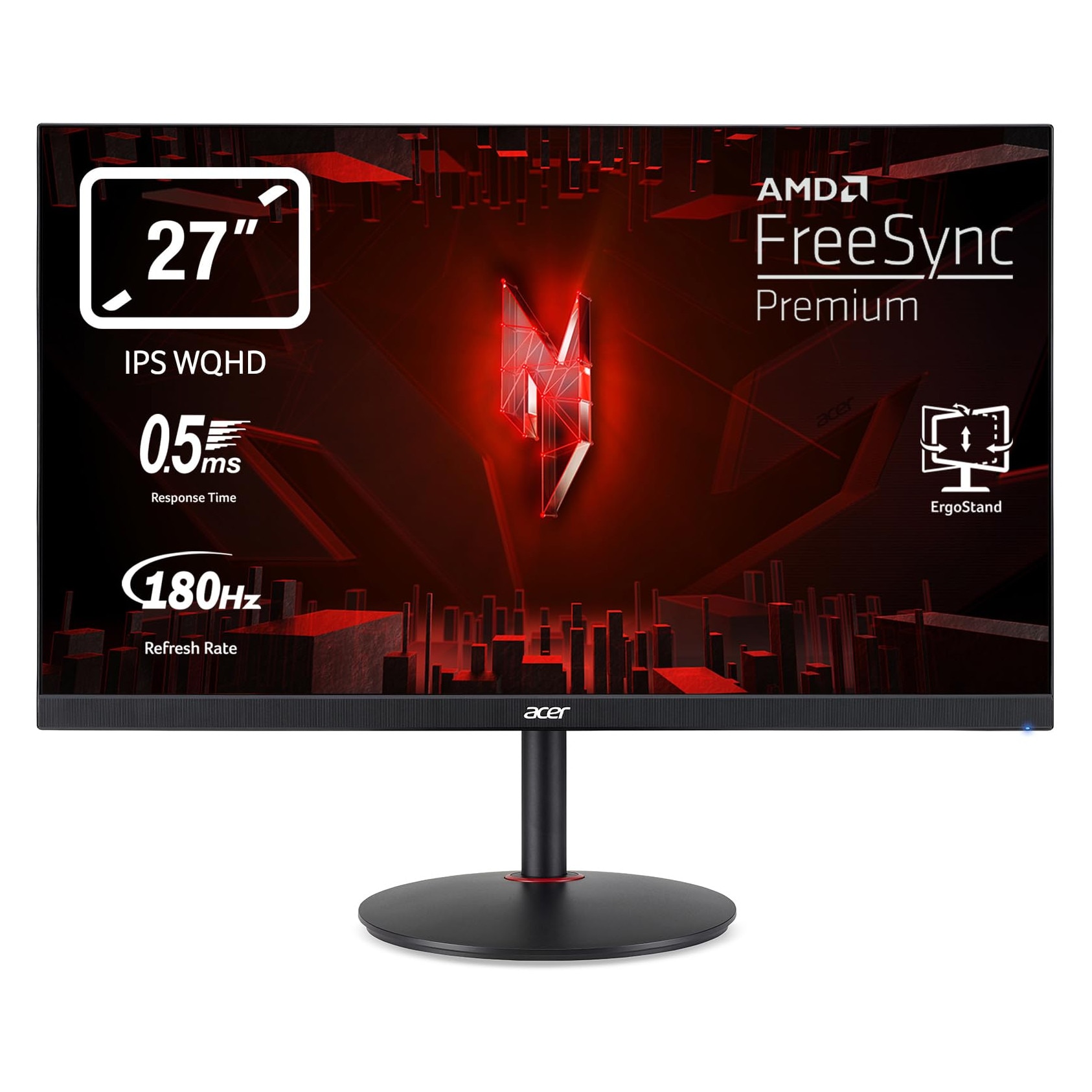 Геймърски монитор Acer Nitro Xv271Um3