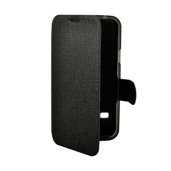 Husa Lemontti Book Jelly - Samsung Galaxy S5 Mini G800, Negru Husa Lemontti Book Jelly - Samsung Galaxy S5 Mini G800, Negru