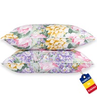 set de 2 perne cu puf si pana de gasca 50cm x 70cm flori mov imagen 41_0_
0