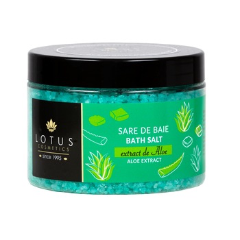 Sare de baie Spa Dermoactive, cu extract de aloe 600g Sare de baie Spa Dermoactive, cu extract de aloe 600g
