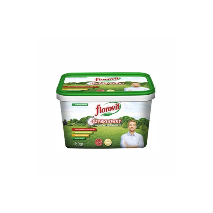 Ingrasamant pentru gazon Florovit cu efect rapid, 4 kg