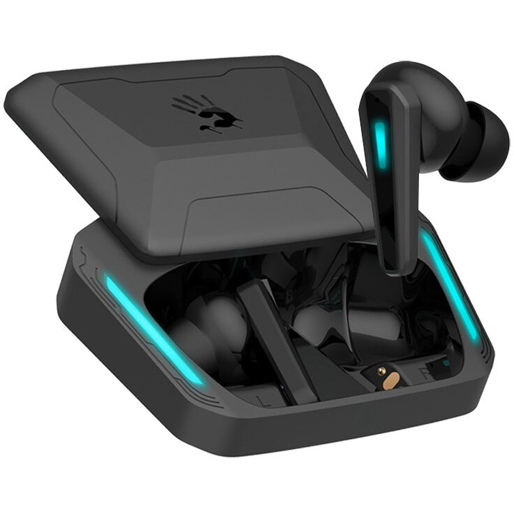 Căști wireless A4Tech, model T-MLX57244, Bluetooth 5.2, negru, pentru adulți