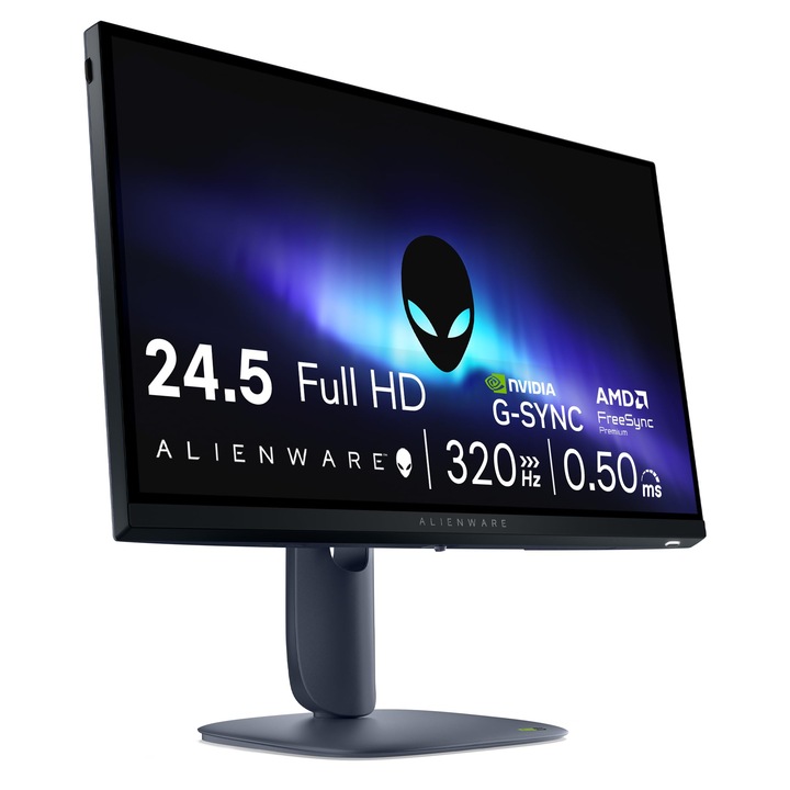 Monitor Gaming Dell, Alienware 25, Full HD, 320Hz, 25 inch
