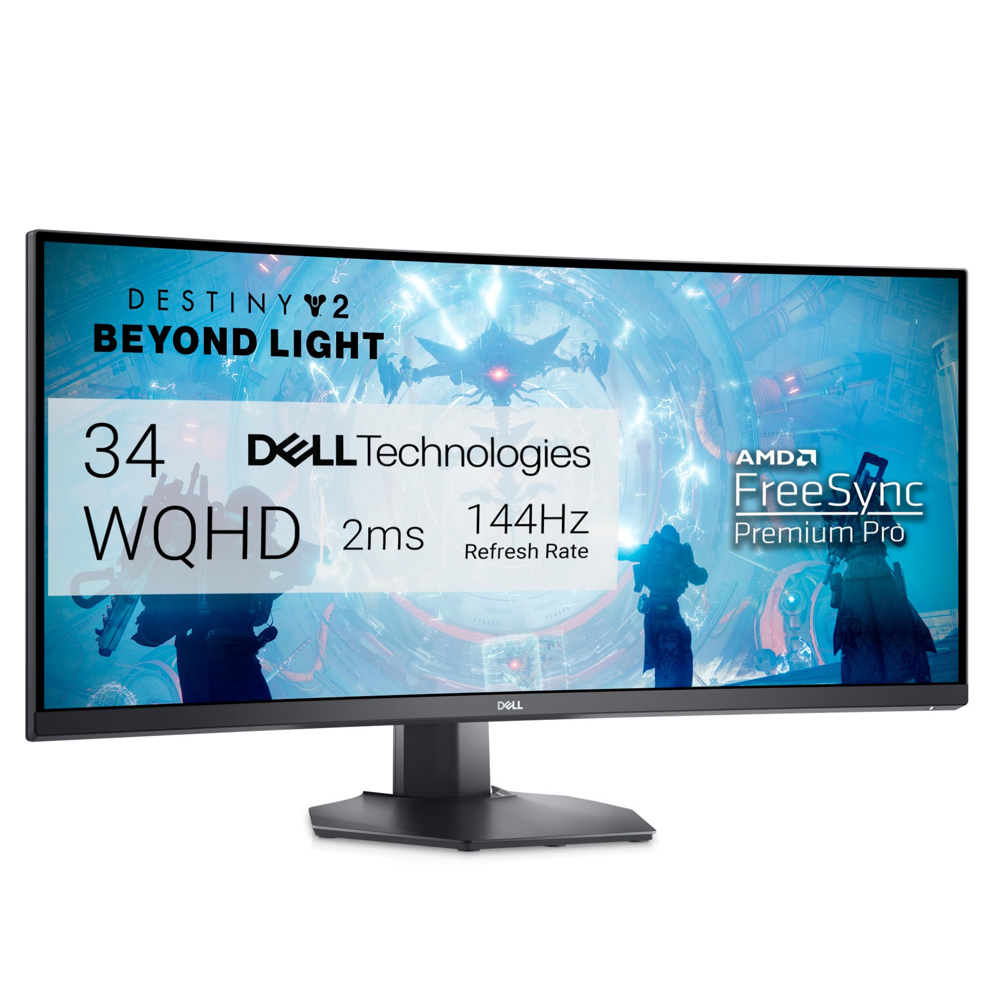 Monitor de gaming curbat Dell S3422Dwg, 34 inch, WQHD 3440x1440