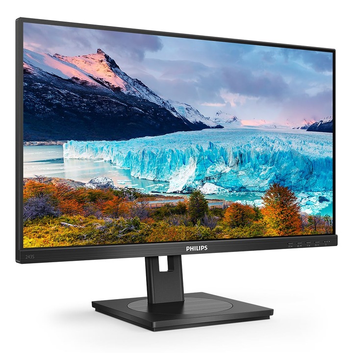 Monitor LCD Lenovo N27Q, 27", QHD 2560x1440, 100Hz, Negru