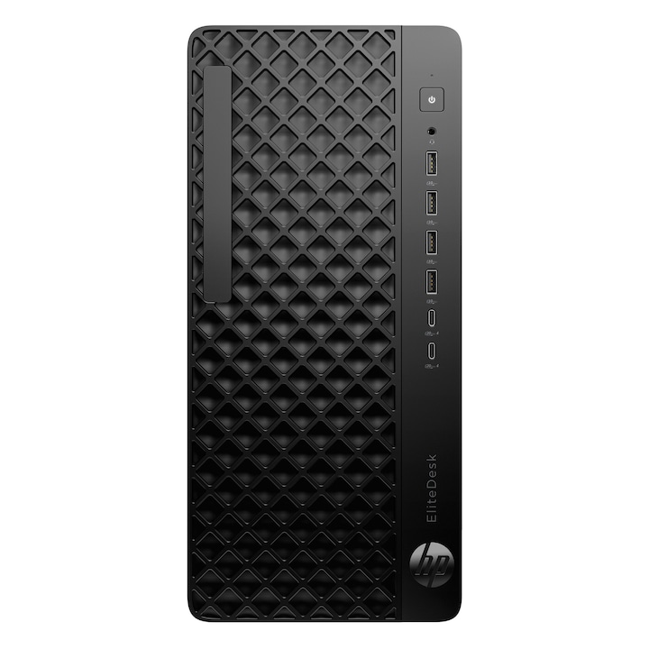 PC Desktop HP EliteDesk 8 Tower G1i, Intel Core Ultra 7, 16 GB DDR5, 1 TB SSD, Wi-Fi 7, Negru